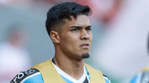 Mathias Arezo pode deixar o Grêmio. Foto: Liamara Polli/AGIF