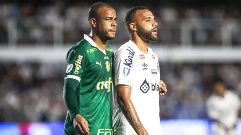 Santos x Palmeiras se enfrentam pelo Paulistão 2025. Foto: Reinaldo Campos/AGIF
