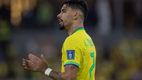 Lucas Paqueta jogador do Brasil durante partida contra o Correia do Sul no estadio 974 pelo campeonato Copa do Mundo 2022. Foto: Pedro Martins/AGIF