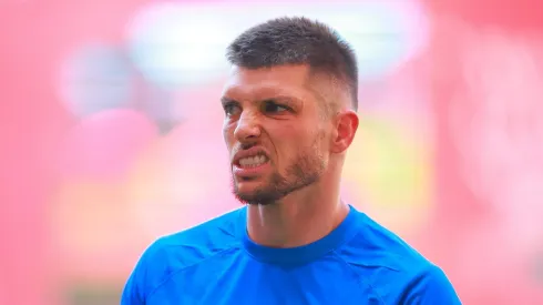 Tiago Volpi em partida entre Toluca x Tijuana pela Liga MX (Photo by Manuel Velasquez/Getty Images)