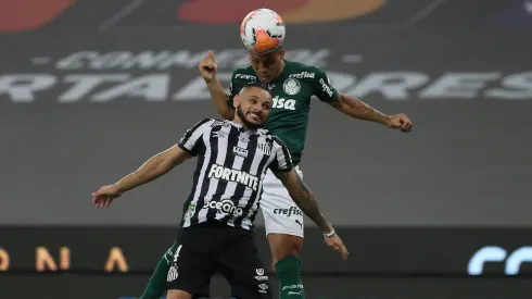 Palmeiras e Santos pela final da Libertadores de 2020 (Ricardo Moraes - Pool/Getty Images)