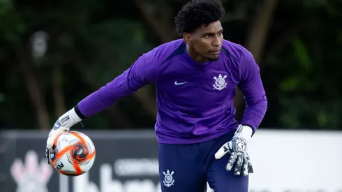 Hugo Souza pode ser novidade contra o São Paulo - Foto Rodrigo CocaAgência Corinthians