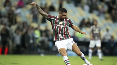 RJ - RIO DE JANEIRO - 29/05/2024 - COPA LIBERTADORES 2024, FLUMINENSE X ALIANZA LIMA - Renato Augusto jogador do Fluminense durante partida contra o Alianza Lima no estadio Maracana pelo campeonato Copa Libertadores 2024. Foto: Jorge Rodrigues/AGIF