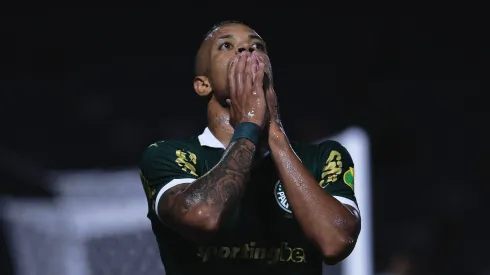 Torcida do Palmeiras protestou após derrota. Foto: Ettore Chiereguini/AGIF