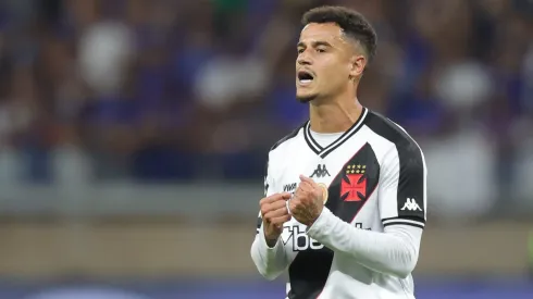 Philippe Coutinho em jogo pelo Vasco. Foto: Gilson Lobo/AGIF