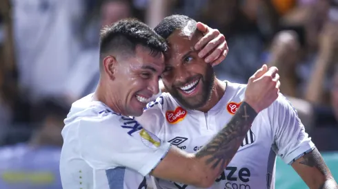 Guilherme em partida entre Santos x Palmeiras pelo Campeonato Paulista 2025
Foto: Reinaldo Campos/AGIF