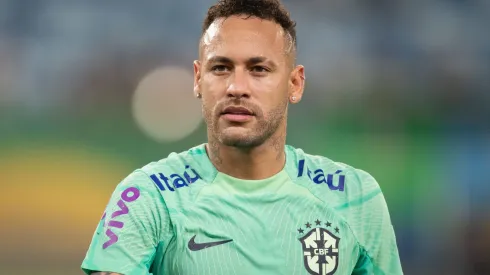 MT – CUIABA – 10/10/2023 – SELECAO BRASILEIRA, TREINO – Neymar Jr. jogador da Selecao Brasileira durante treino no estadio Arena Pantanal. Foto: Gil Gomes/AGIF
