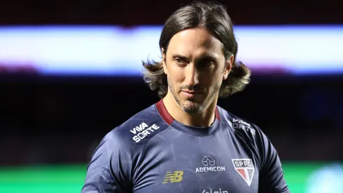 Zulbeldía é o técnico do São Paulo. Foto: Marcello Zambrana/AGIF