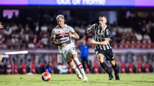 Santos x São Paulo se enfrentam pelo Campeonato Paulista. Foto: Abner Dourado/AGIF
