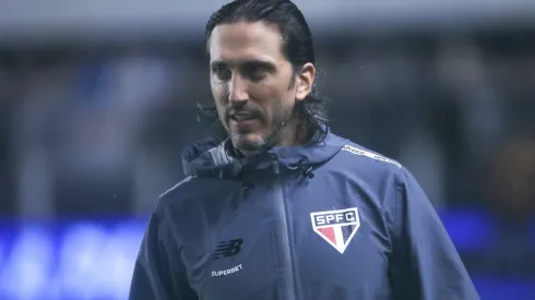 Zubeldía, técnico do São Paulo. – Foto: Reinaldo Campos/AGIF