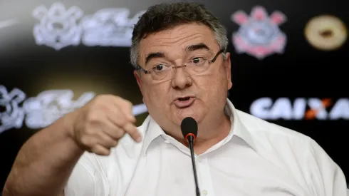 Mário Gobbi em coletiva de imprensa Foto: Mauro Horita/AGIF