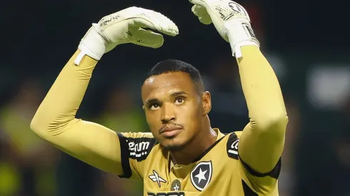 John durante partida entre Palmeiras e Botafogo, no Allianz Parque, pelo Brasileirão 2024.