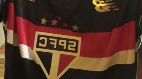 Suposta camisa 3 do São Paulo para a temporada 2025. Foto: Reprodução / Redes Sociais