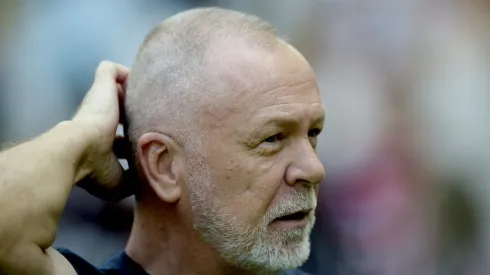 Mano Menezes, tecnico do Fluminense durante partida contra o Flamengo no estadio Maracana pelo campeonato Carioca 2025