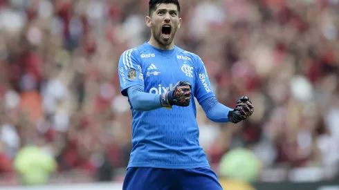 Rossi é o goleiro titular do Flamengo. Foto: Alexandre Loureiro/AGIF