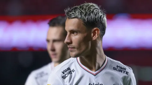 Ferreira, do São Paulo, durante partida contra o Mirassol no Morumbi pelo Campeonato Paulista 2025. Foto: Marcello Zambrana / AGIF