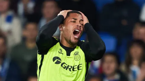 Vitor Roque durante partida do Betis na Liga Espanhola.