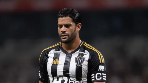 Hulk durante partida do Atlético-MG em 2025.