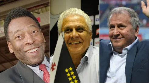 Craques do Brasileirão. Foto: Clive Mason /Allsport;Masashi Hara/Getty Images; Fabio Castro/AGIF