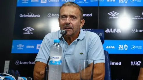 Dirigente do Grêmio, Guto Peixoto vê condicionamento da arbitragem pelo Internacional. Foto: LUCAS UEBEL/GREMIO FBPA