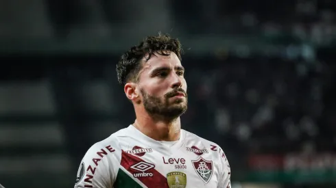 Martinelli jogador do Fluminense durante partida contra o Grêmio no estádio Couto Pereira pelo campeonato Copa Libertadores 2024. Foto: Leonardo Hübbe/AGIF