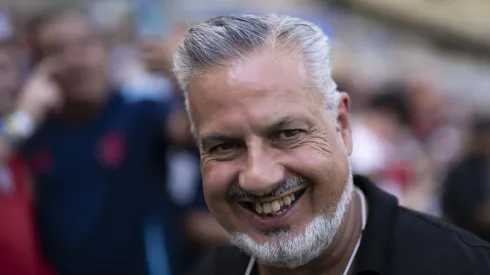 RJ – RIO DE JANEIRO – 08/02/2025 – CARIOCA 2025, FLUMINENSE X FLAMENGO – Jose Boto diretor de futebol do Flamengo antes da partida contra o Fluminense no estadio Maracana pelo campeonato Carioca 2025. Foto: Jorge Rodrigues/AGIF