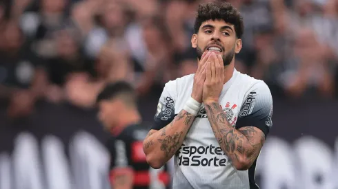 Yuri Alberto em partida pelo Corinthians. Foto: Ettore Chiereguini/AGIF