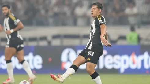 Alan Franco, jogador do Atletico-MG durante partida contra o Itabirito no estadio –nenhum– pelo campeonato Mineiro 2025. Foto: Gilson Lobo/AGIF