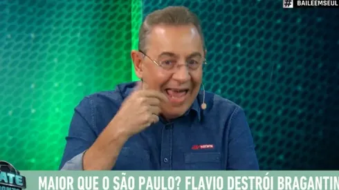 Flávio Prado voltou a deixar a torcida do Flamengo em alerta