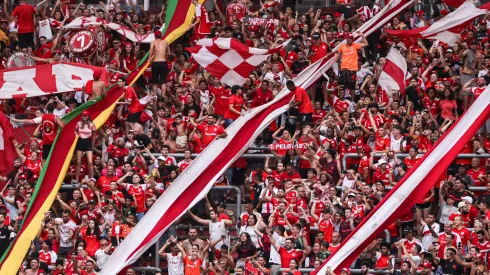 Torcida do Internacional contra o Juventude pelo Campeonato Gaúcho – Foto: Maxi Franzoi/AGIF