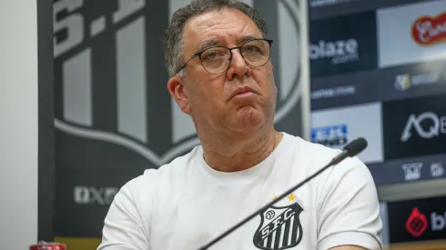 Marcelo Teixeira durante entrevista coletiva.