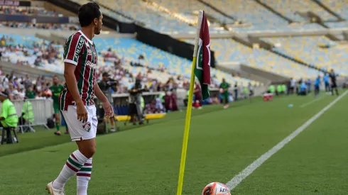 Lima, jogador do Fluminense durante partida no estádio Maracanã pelo Campeonato Carioca 2025. Foto: Thiago Ribeiro/AGIF