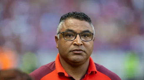 Roger machado técnico do Internacional durante partida contra o Fortaleza no estadio Arena Castelão pelo campeonato Brasileiro A 2024. Foto: Baggio Rodrigues/AGIF