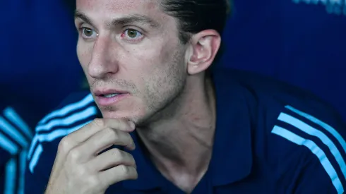 Filipe Luís ´comanda o Flamengo – Foto: Thiago Ribeiro/AGIF