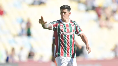Cano está próximo dos 100 gols pelo Fluminense. Foto: Thiago Ribeiro/AGIF