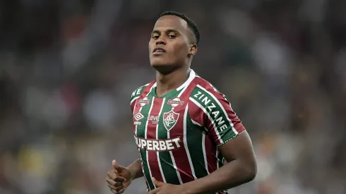 Arias jogador do Fluminense durante partida contra o Cuiabá no estadio Maracana pelo campeonato Brasileiro A 2024. Foto: Thiago Ribeiro/AGIF