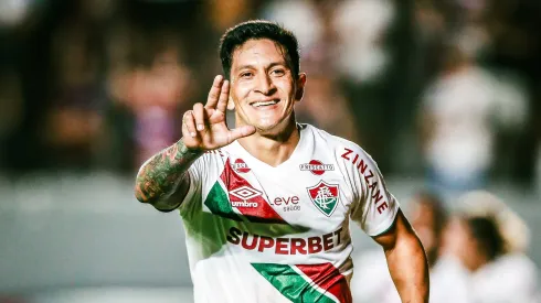 Cano comemora gol na Copa do Brasil. Foto: Giancarlo Santorum/AGIF