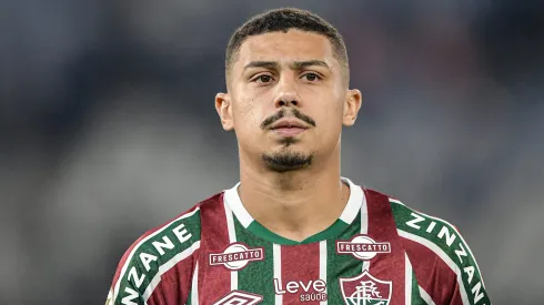 André jogador do Fluminense durante partida contra o Vasco no estádio Engenhão pelo campeonato Brasileiro A 2024. Foto: Thiago Ribeiro/AGIF