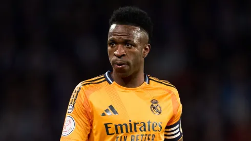 Vinicius Júnior, atacante da Seleção Brasileira e do Real Madrid – Foto: Juan Manuel Serrano Arce/Getty Images