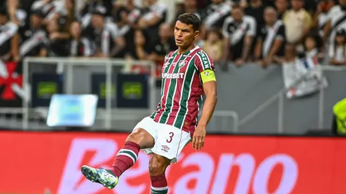 Thiago Silva em campo pelo Fluminense em partida diante do Vasco. Foto: Ton Molina/Fotoarena/Sipa USA