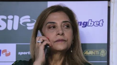 SP – SAO PAULO – 28/01/2025 – PAULISTA 2025, PALMEIRAS X BRAGANTINO – leila pereira presidente do Palmeiras durante partida contra o Bragantino no estadio Arena Allianz Parque pelo campeonato Paulista 2025.