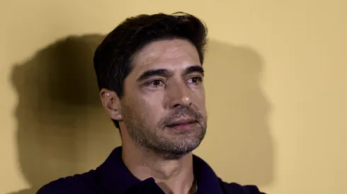 Abel Ferreira durante partida das quartas de final.