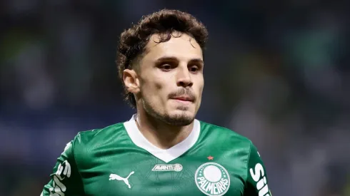Raphael Veiga, meia do Palmeiras na final do Paulistão contra o Corinthians