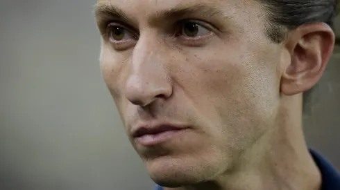 Filipe Luís durante partida contra o Fluminense, no Maracanã, pela final do Campeonato Carioca.