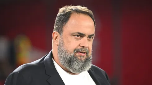 Evangelos Marinakis, perto de fechar parceria com o São Paulo