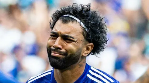 Gabigol em ação pelo Cruzeiro