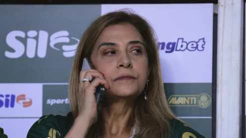 SP – SAO PAULO – 28/01/2025 – PAULISTA 2025, PALMEIRAS X BRAGANTINO – leila pereira presidente do Palmeiras durante partida contra o Bragantino no estadio Arena Allianz Parque pelo campeonato Paulista 2025.