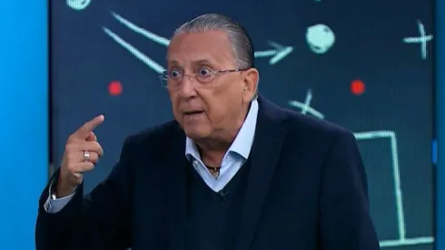 Narrador deu a sua opinião – Foto: Reprodução/SporTV.