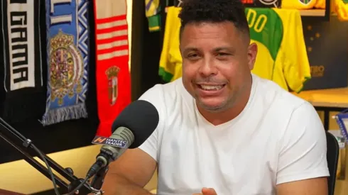 Ronaldo revelou que tem coração dividido entre Flamengo, Corinthians e Cruzeiro – Foto: Reprodução/Charla Podcast