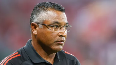 Roger Machado técnico do Internacional durante partida contra o México no estádio Beira-Rio pelo campeonato Amistoso.